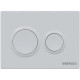 Комплект инсталляции Berges Novum 525 c кнопкой О1 белая и унитазом OKUS Rimless (043391)