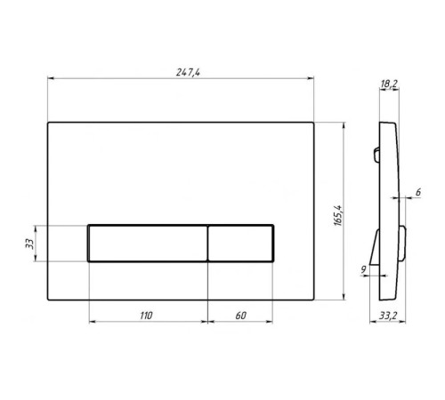 Комплект инсталляции Berges Atom 410 c белой кнопкой Line и унитазом OKUS (042446)
