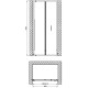 Душевая дверь Berges LEGOS LS-4 900 (062028)