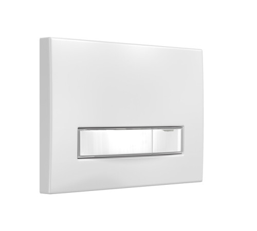 Инсталляция Berges Atom 410 c кнопкой Line белой / хром
