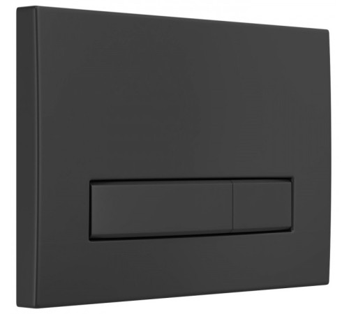 Инсталляция для подвесного унитаза Berges Atom 410 c кнопкой Line черной Soft Touch