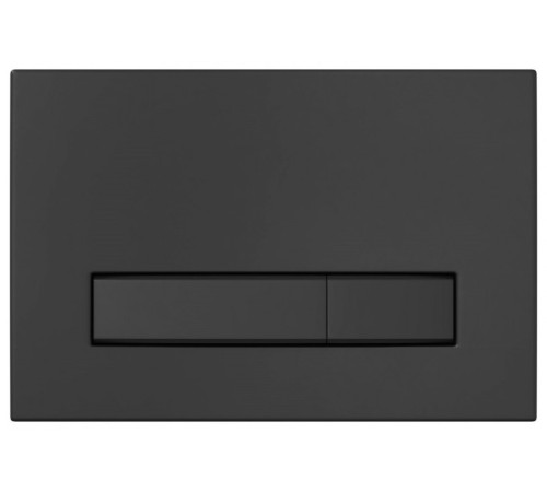 Инсталляция для подвесного унитаза Berges Atom 410 c кнопкой Line черной Soft Touch