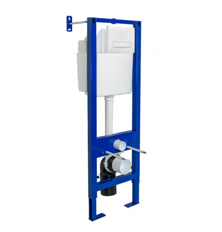 Инсталляция Berges Atom 410 c кнопкой Line белой