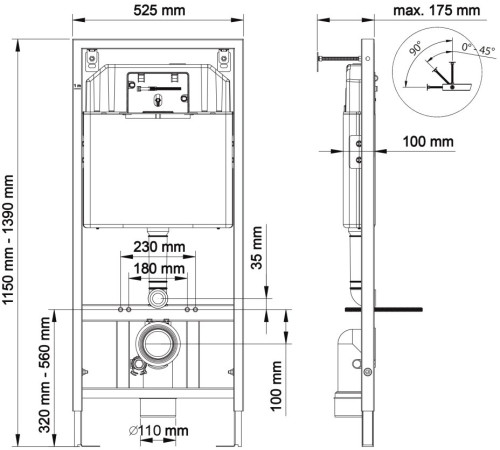 Инсталляция Berges Novum 525