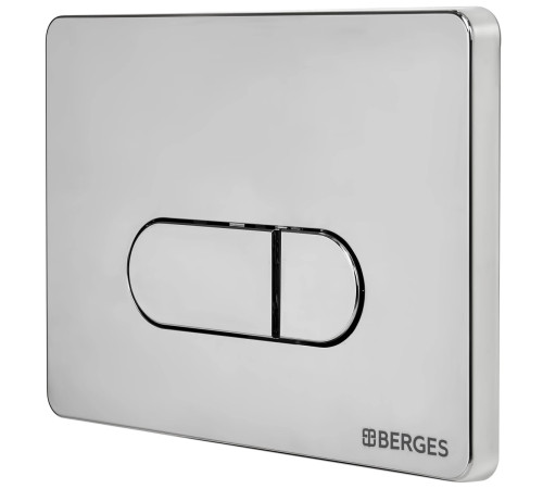 Кнопка для инсталляции Berges Novum D3 (040033) хром глянцевый