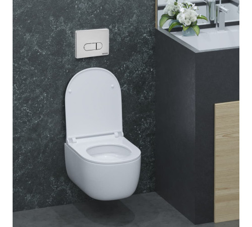 Инсталляция Berges Novum c кнопкой D3 хром глянец