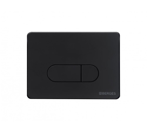 Инсталляция Berges Novum c кнопкой D5 Soft Touch черной матовой
