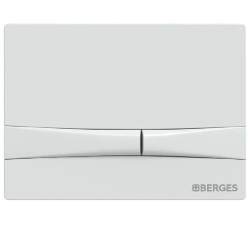 Инсталляция Berges Novum c кнопкой F4 белой
