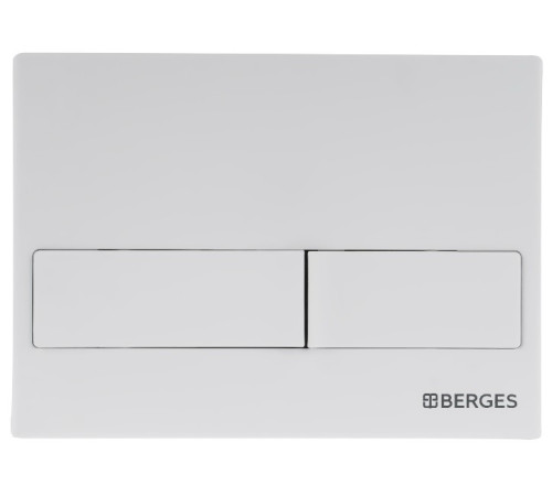 Инсталляция для подвесного унитаза Berges Novum c кнопкой L4 Soft Touch белой матовой