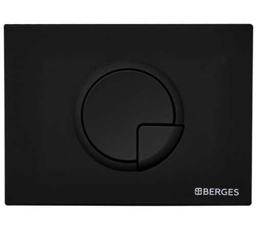 Инсталляция Berges Novum c кнопкой R5 Soft Touch черной матовой