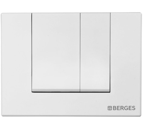 Инсталляция для подвесного унитаза Berges Novum c кнопкой S1 белой