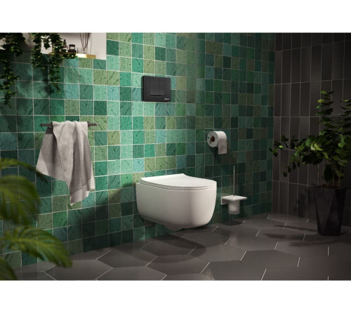 Инсталляция Berges Novum c кнопкой S5 Soft Touch черной матовой