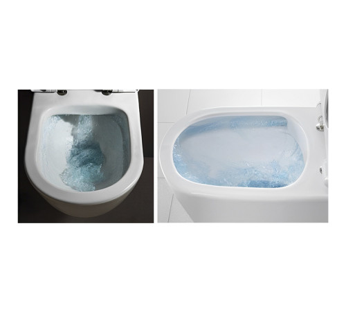 Подвесной унитаз Cerutti Tanaro Aria MW CT9236 / Tanaro Aria CT8910 безободковый с крышкой SoftClose Подвесной унитаз Cerutti Tanaro Aria MW CT9236 / Tanaro Aria CT8910 безободковый с крышкой SoftClose