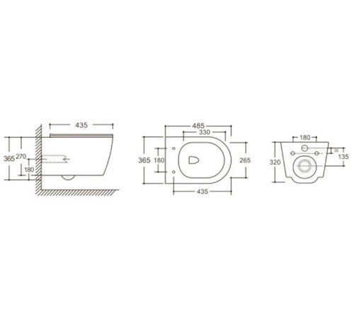 Подвесной унитаз Cerutti Sella Aria MBF CT10016 безободковый Подвесной унитаз Cerutti Sella Aria MBF CT10016 безободковый