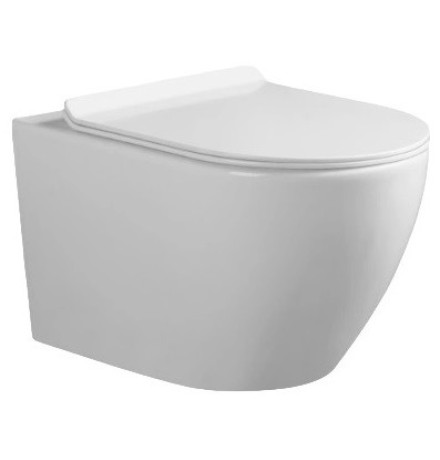 Подвесной унитаз Cerutti Clio Aria Tornado CT10582 безободковый