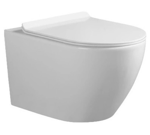 Подвесной унитаз Cerutti Clio Aria Tornado CT10582 безободковый Подвесной унитаз Cerutti Clio Aria Tornado CT10582 безободковый