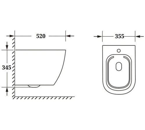 Подвесной унитаз Cerutti Clio Aria Tornado CT10582 безободковый Подвесной унитаз Cerutti Clio Aria Tornado CT10582 безободковый