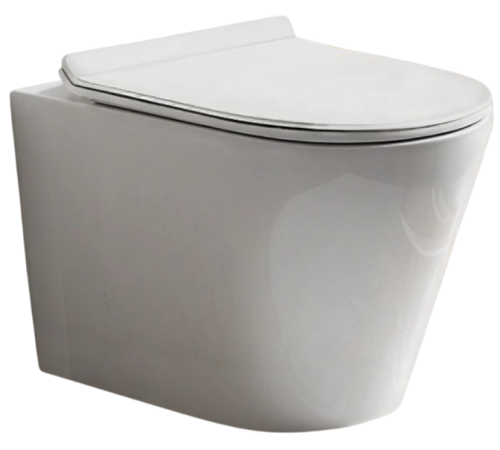 Подвесной унитаз Cerutti Faro Aria Tornado CT10833 безободковый Подвесной унитаз Cerutti Faro Aria Tornado CT10833 безободковый