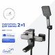 Смеситель для ванны Ceruttispa CLELIA VGR CT12063 с изливом 