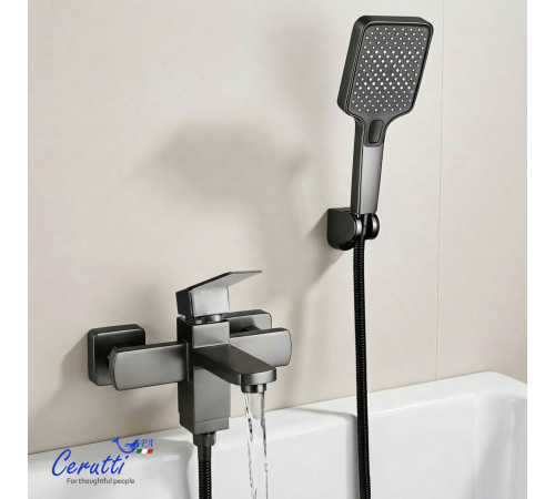 Смеситель для ванны Ceruttispa CLELIA VGR CT12063 с изливом 