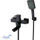 Смеситель для ванны Ceruttispa CLELIA VMB CT12064 черный матовый с изливом