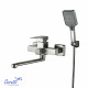 Смеситель для ванны Ceruttispa CLELIA VXLGR CT12065 сатин с изливом