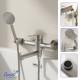 Смеситель для ванны Cerutti OVIDIO VBN CT12083 никель матовый