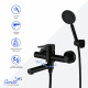 Смеситель для ванны Cerutti OVIDIO VMB CT12084 черный матовый