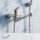 Смеситель для ванны Cerutti OVIDIO VXLBN CT12085 матовый никель