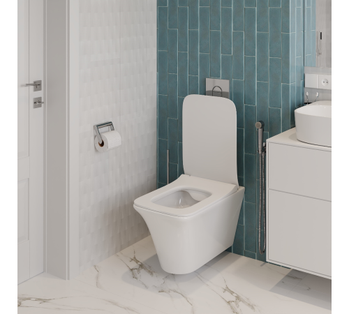 Подвесной унитаз Cerutti Nivolet Aria CT7779 безободковый Подвесной унитаз Cerutti Nivolet Aria CT7779 безободковый