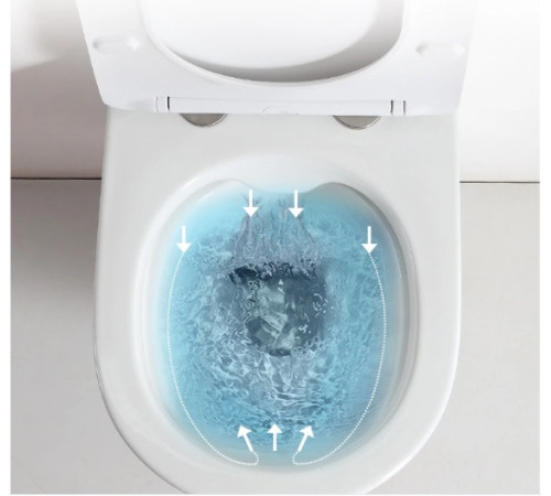 Подвесной унитаз Cerutti Nivolet Aria CT7779 безободковый Подвесной унитаз Cerutti Nivolet Aria CT7779 безободковый