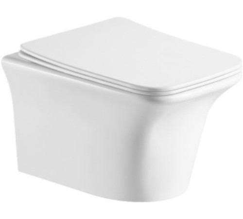 Подвесной унитаз Cerutti Nivolet Aria CT7779 безободковый Подвесной унитаз Cerutti Nivolet Aria CT7779 безободковый