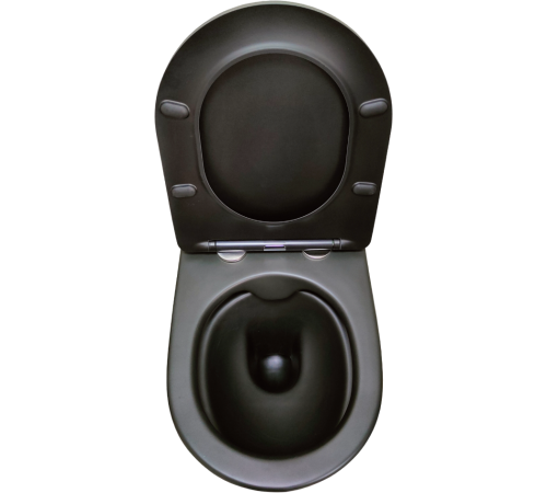 Подвесной унитаз Cerutti Sella Aria MB CT9160 безободковый с крышкой SoftClose Подвесной унитаз Cerutti Sella Aria MB CT9160 безободковый с крышкой SoftClose