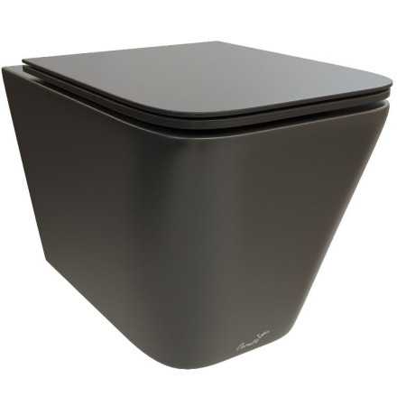 Подвесной унитаз Cerutti Maiella Aria MB CT9163 безободковый с крышкой SoftClose