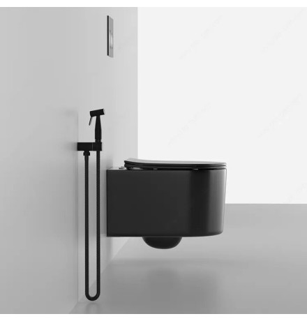 Подвесной унитаз Cerutti Tanaro Aria MB CT9238 безободковый с крышкой SoftClose