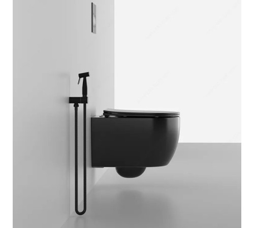 Подвесной унитаз Cerutti Oglio Aria MB CT9239 безободковый с крышкой SoftClose Подвесной унитаз Cerutti Oglio Aria MB CT9239 безободковый с крышкой SoftClose