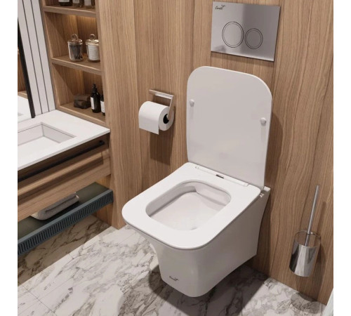 Подвесной унитаз Cerutti Vettore Aria MW CT9242 / Vettore Aria CT7190 безободковый с крышкой SoftClose Подвесной унитаз Cerutti Vettore Aria MW CT9242 / Vettore Aria CT7190 безободковый с крышкой SoftClose