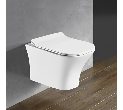 Подвесной унитаз Cerutti Vettore Aria MW CT9242 / Vettore Aria CT7190 безободковый с крышкой SoftClose Подвесной унитаз Cerutti Vettore Aria MW CT9242 / Vettore Aria CT7190 безободковый с крышкой SoftClose