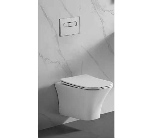 Подвесной унитаз Cerutti Vettore Aria MW CT9242 / Vettore Aria CT7190 безободковый с крышкой SoftClose Подвесной унитаз Cerutti Vettore Aria MW CT9242 / Vettore Aria CT7190 безободковый с крышкой SoftClose