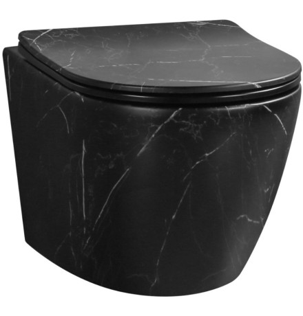 Подвесной унитаз Cerutti Sella Aria Tornado MMB CT9531 безободковый