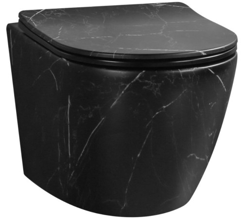 Подвесной унитаз Cerutti Sella Aria Tornado MMB CT9531 безободковый Подвесной унитаз Cerutti Sella Aria Tornado MMB CT9531 безободковый