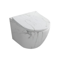 Подвесной унитаз Cerutti Sella Aria Tornado MMW CT9532 безободковый Подвесной унитаз Cerutti Sella Aria Tornado MMW CT9532 безободковый