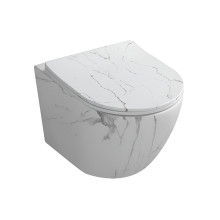 Подвесной унитаз Cerutti Sella Aria Tornado MMW CT9532 безободковый Подвесной унитаз Cerutti Sella Aria Tornado MMW CT9532 безободковый