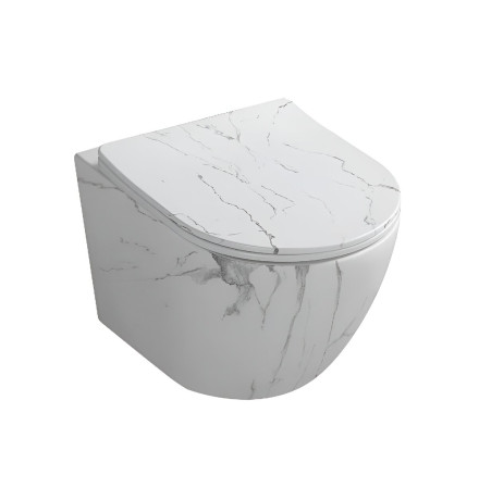 Подвесной унитаз Cerutti Sella Aria Tornado MMW CT9532 безободковый