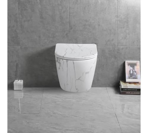 Подвесной унитаз Cerutti Sella Aria Tornado MMW CT9532 безободковый Подвесной унитаз Cerutti Sella Aria Tornado MMW CT9532 безободковый