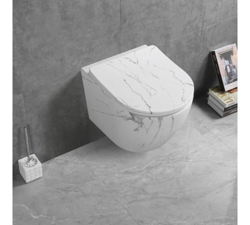 Подвесной унитаз Cerutti Sella Aria Tornado MMW CT9532 безободковый Подвесной унитаз Cerutti Sella Aria Tornado MMW CT9532 безободковый