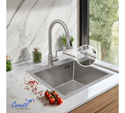 Мойка кухонная Ceruttispa Gloria 5050S