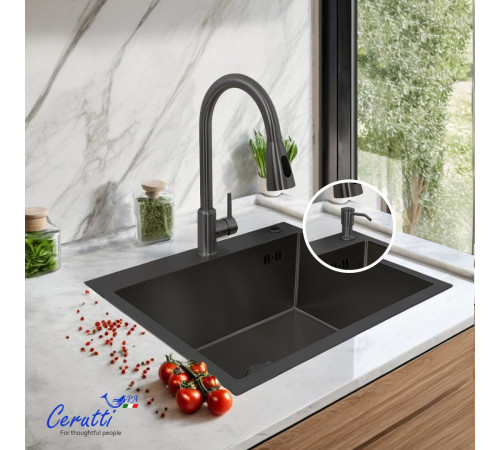 Мойка кухонная Ceruttispa Gloria 6050B