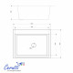 Мойка кухонная Ceruttispa Gloria 6050B