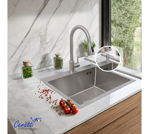 Мойка кухонная Ceruttispa Gloria 6050S